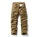 Vanteix - Vintage Washed Relaxed Tapered Work Pants for Men