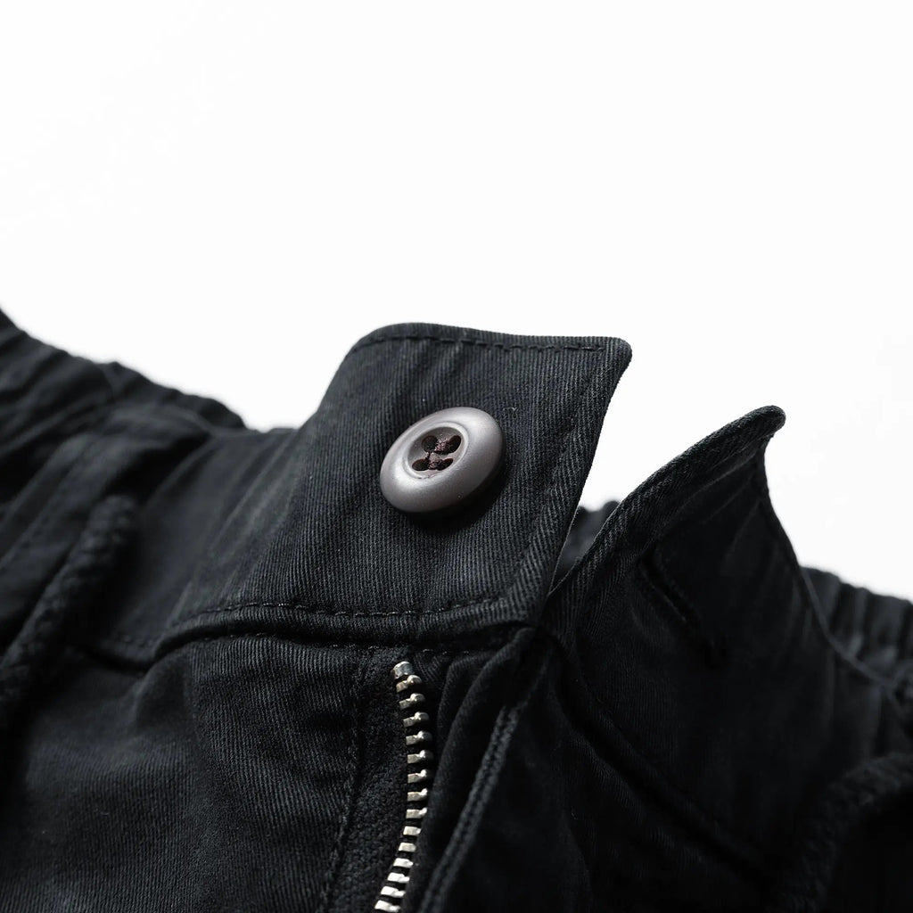 Vanteix - Vintage Washed Relaxed Tapered Work Pants for Men